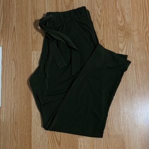 Army green pants